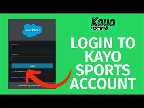 kaysport|log into my kayo account.